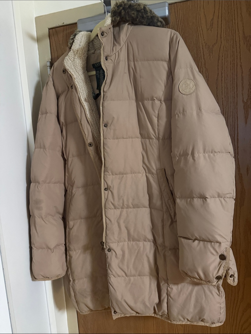 Ralph Lauren puffed hooded coat